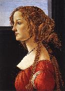 Portrait of a Young Woman 223ff BOTTICELLI, Sandro